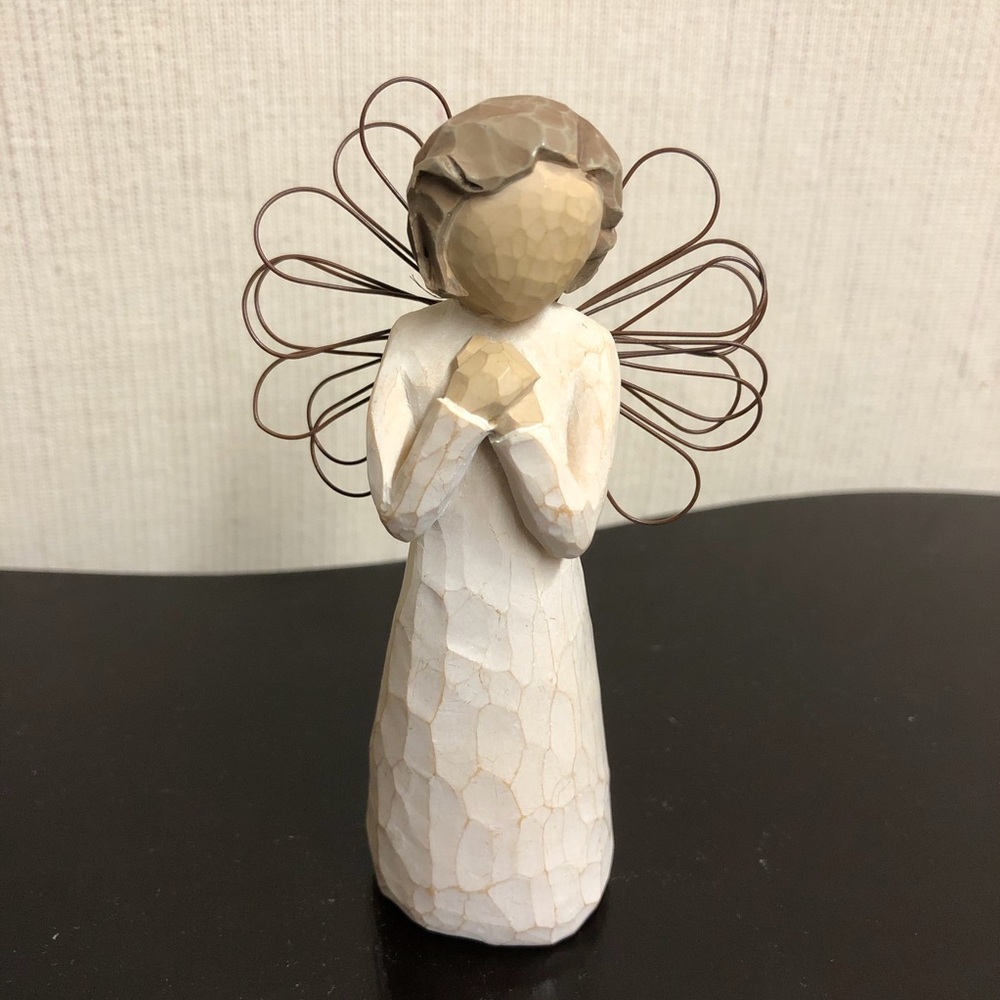 Retired Willow Tree ANGEL OF WISHES 2000 VGUC